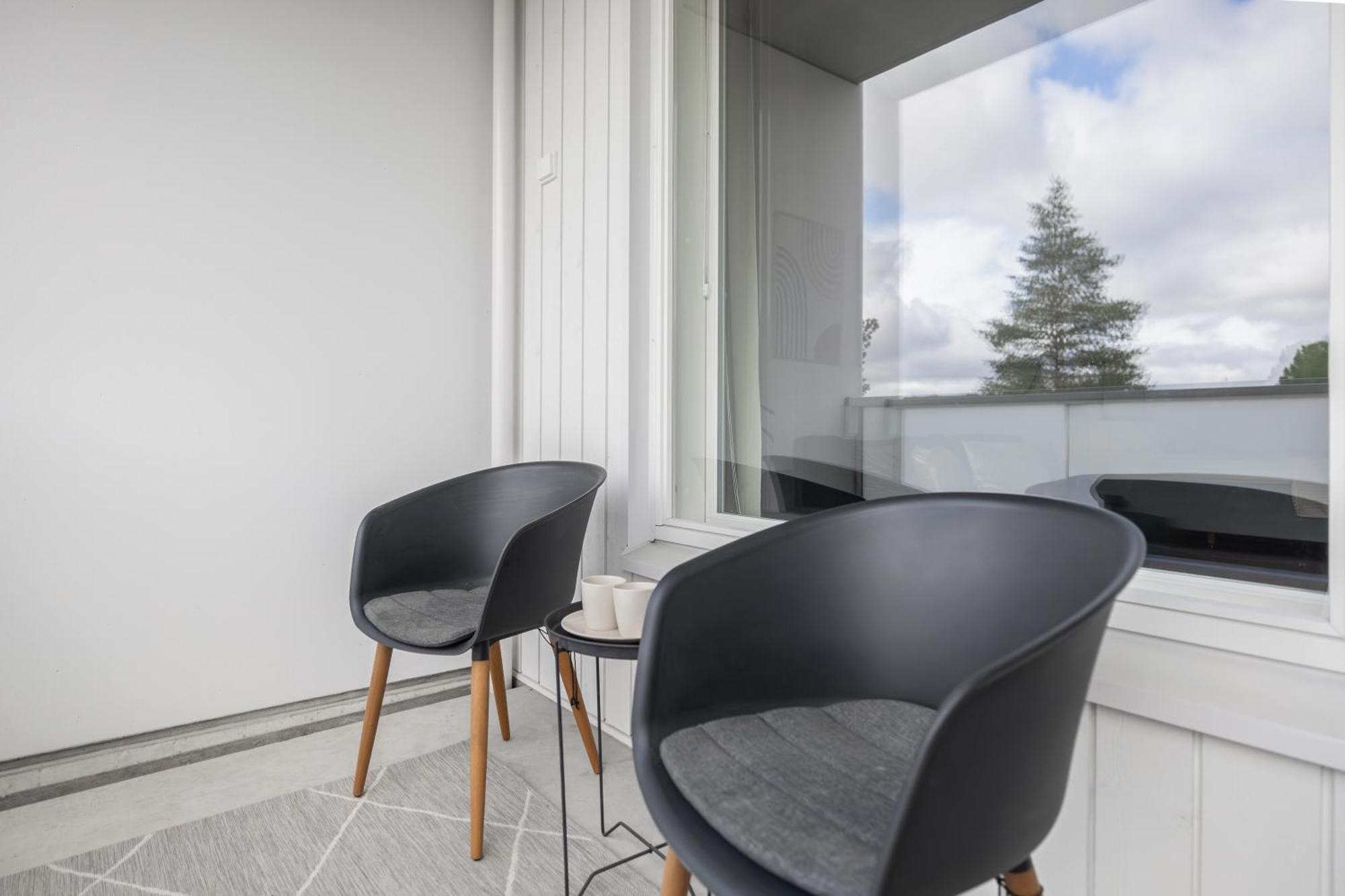 New, Modern Studio W/ Big Balcony Rovaniemi Dış mekan fotoğraf