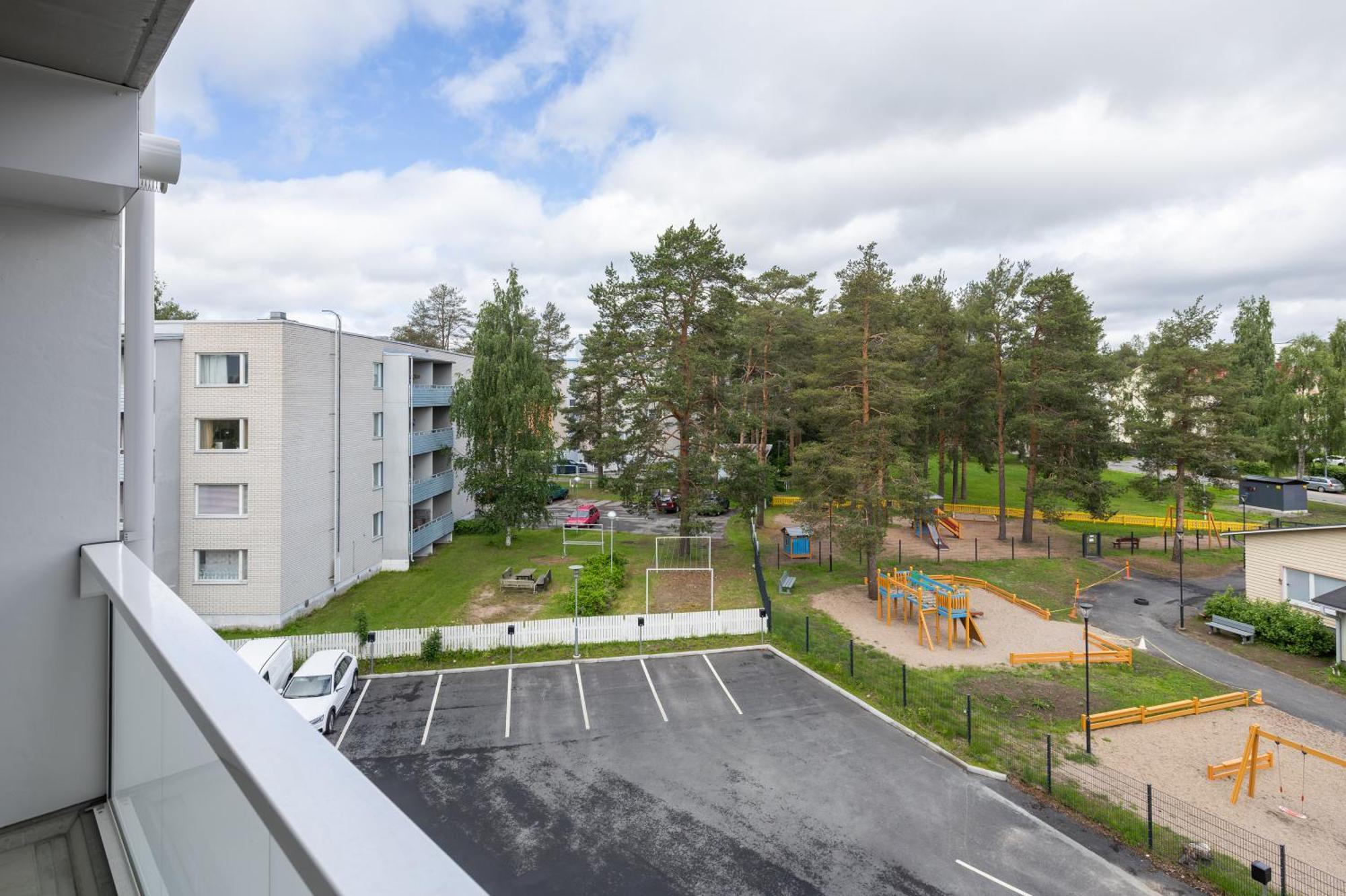 New, Modern Studio W/ Big Balcony Rovaniemi Dış mekan fotoğraf